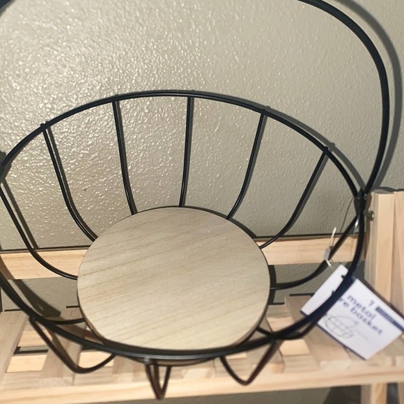 Target Bullseye Metal Wire Pumpkin Basket - Picture 2 of 4